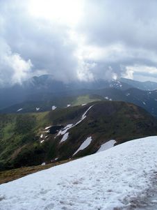 Between Clouds Royalty Free Stock Photos Between Clouds Royalty Free Stock Photos