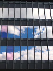 Blue Sky Windows Royalty Free Stock Photography Blue Sky Windows Royalty Free Stock Photography