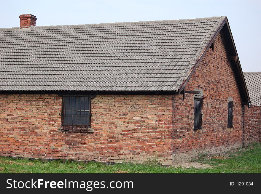 Barracks At Auschwitz II- Birkenau