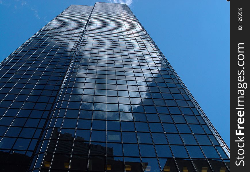 Downtown Boston Clouds