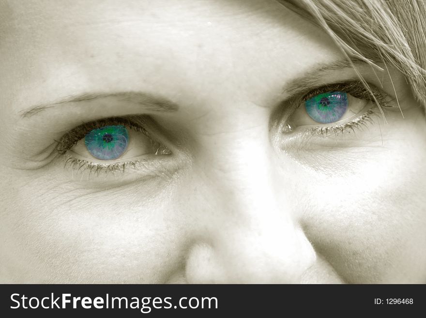 A Beautiful Woman - Blue Eye