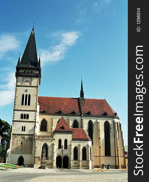 Church on the town square.