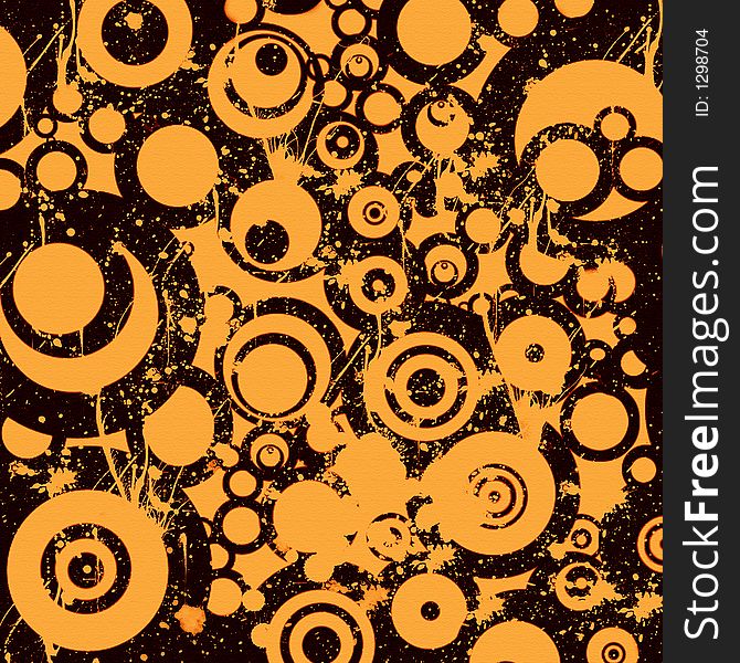 Abstract grunge background black and orange colors. Abstract grunge background black and orange colors
