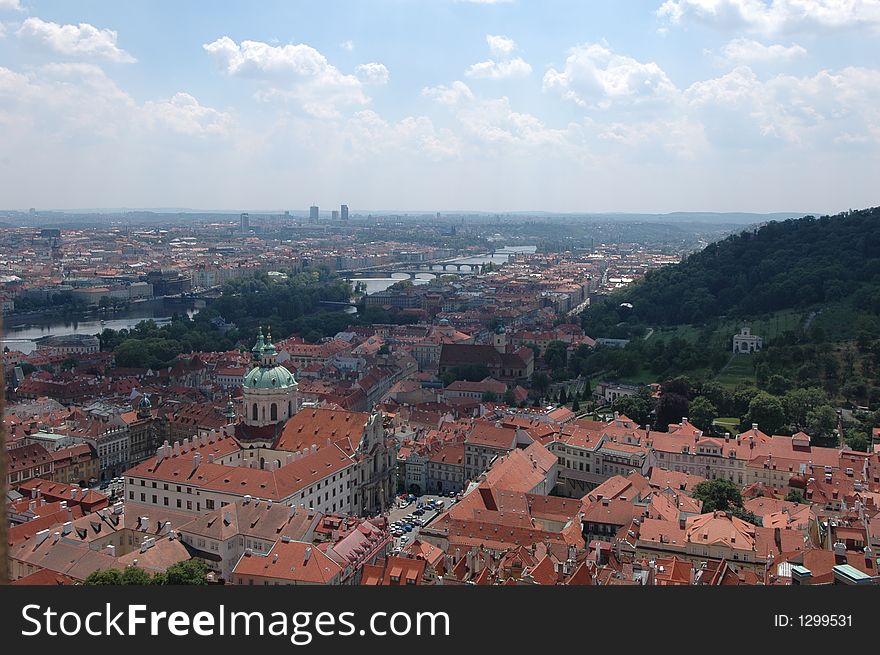 Prague Skyline