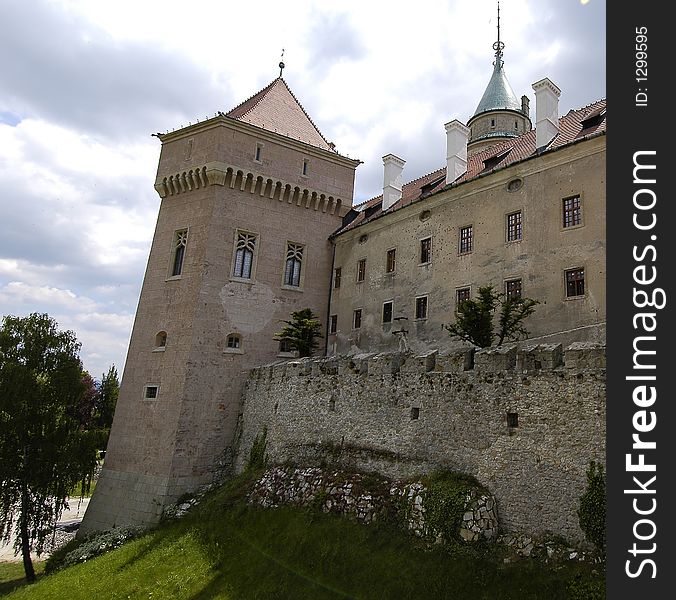 Castle Bojnice in the Czech Republic