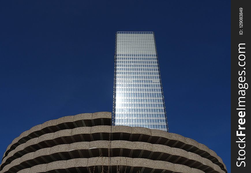Skyscraper, Building, Landmark, Daytime