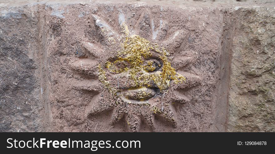 Stone Carving, Relief, Rock, Carving