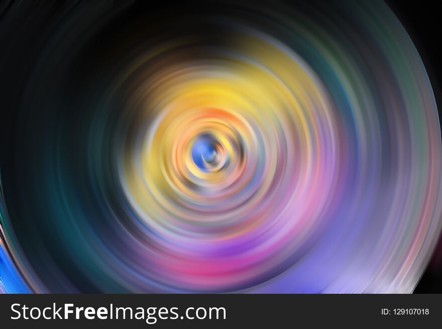 Abstract Soft and blurred of swirling action background concept