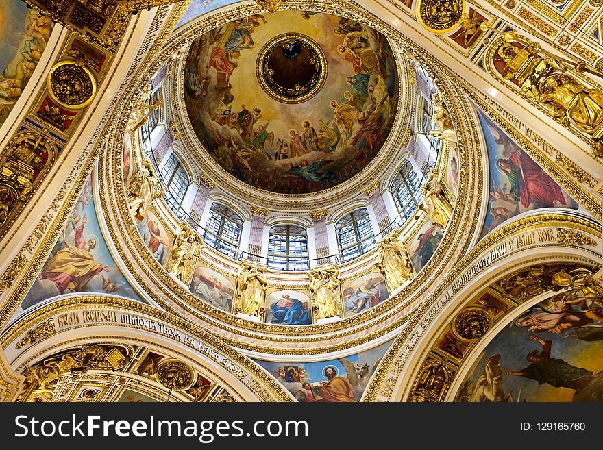 The dome of a cathedral