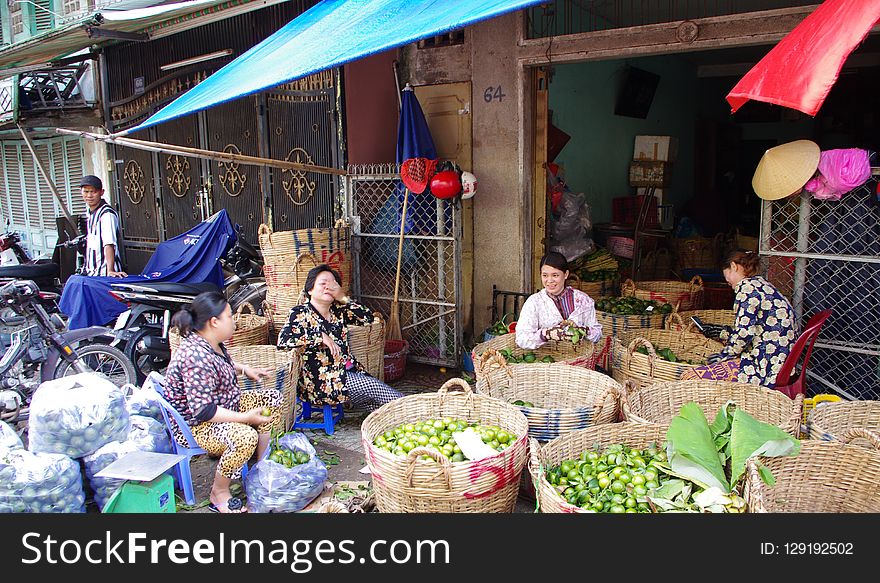 Marketplace, Market, Public Space, Stall