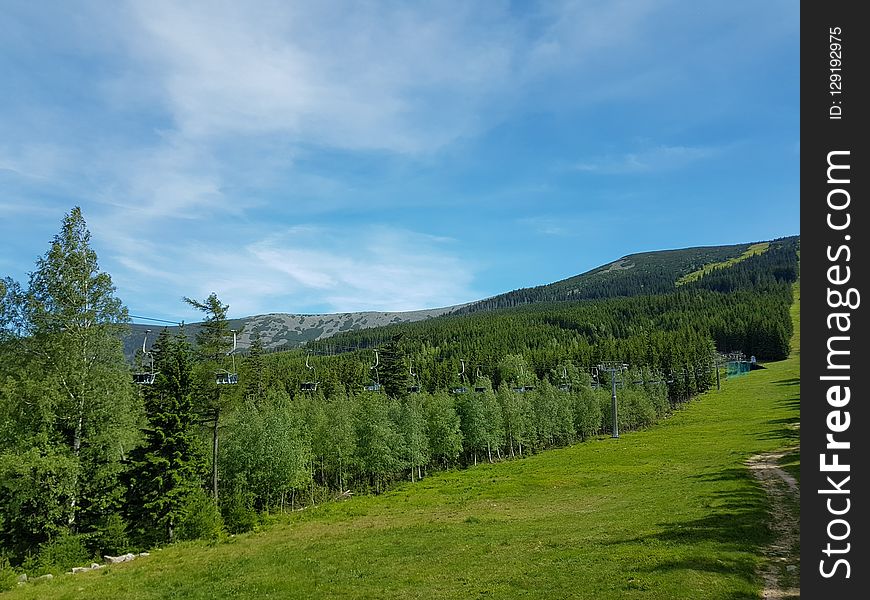 Nature, Sky, Highland, Wilderness