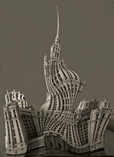 Dancing Tower Royalty Free Stock Photos