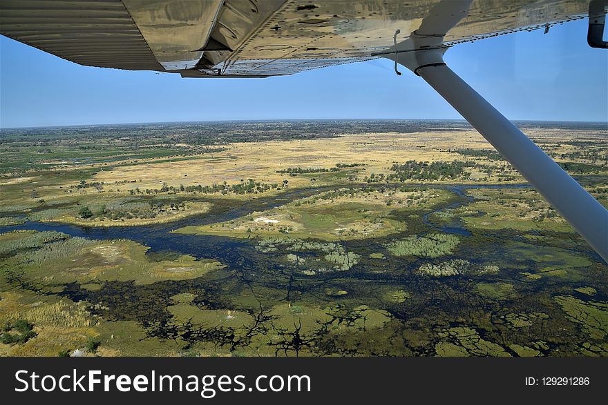 Aerial Photography, Sky, Flight, Plain