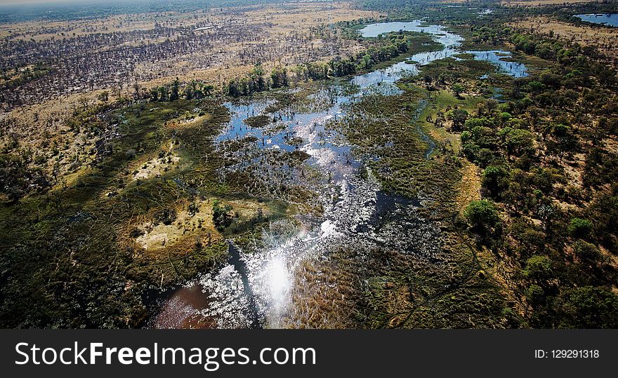 Nature Reserve, Water Resources, Aerial Photography, Water