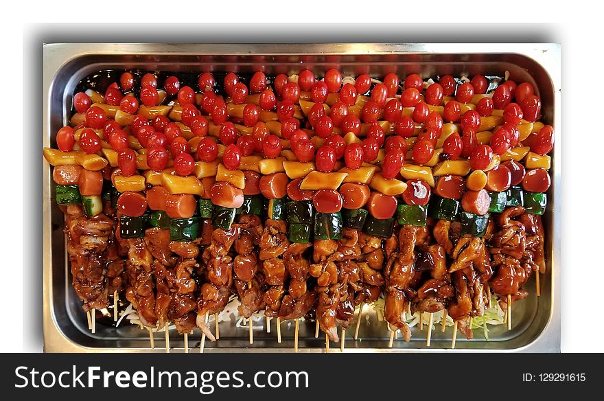 Brochette, Food, Grilled Food, Skewer