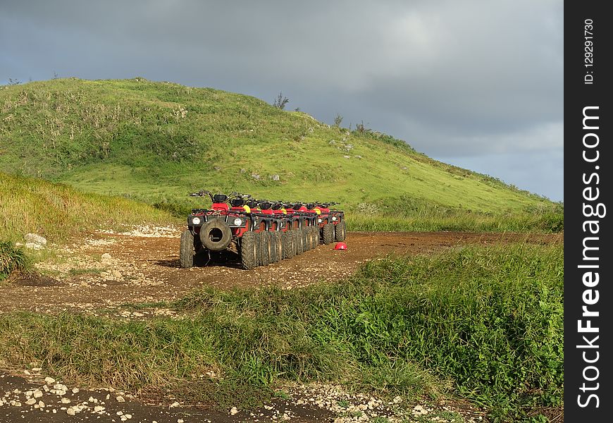 Grassland, Highland, Hill, Rural Area