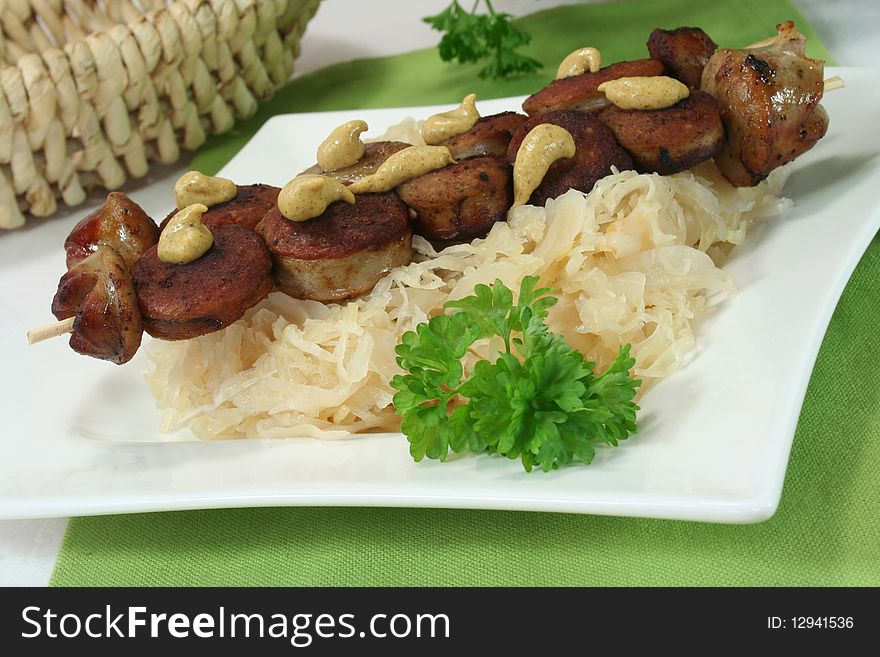 Sauerkraut With Sausages