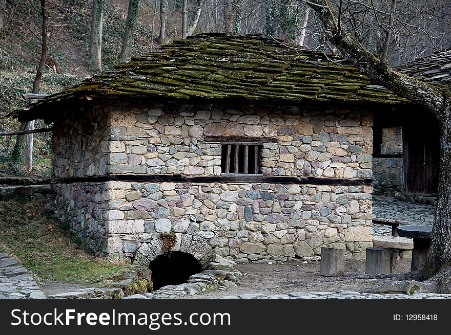 Bulgarian old house in Etara,Bulgaria