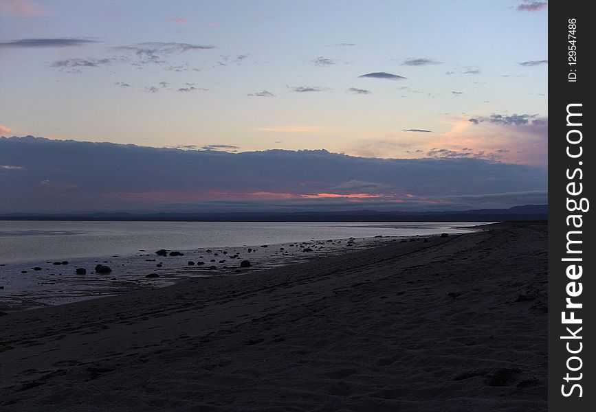 Sky, Sea, Horizon, Shore