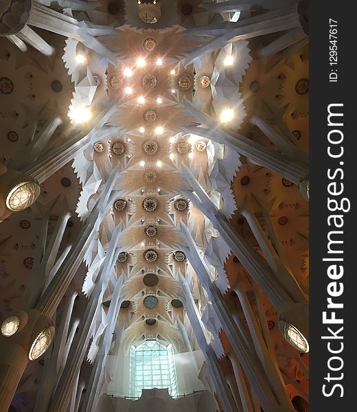 Ceiling, Light, Architecture, Structure