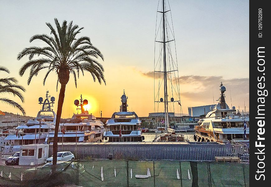 Marina, Port, Dock, Passenger Ship