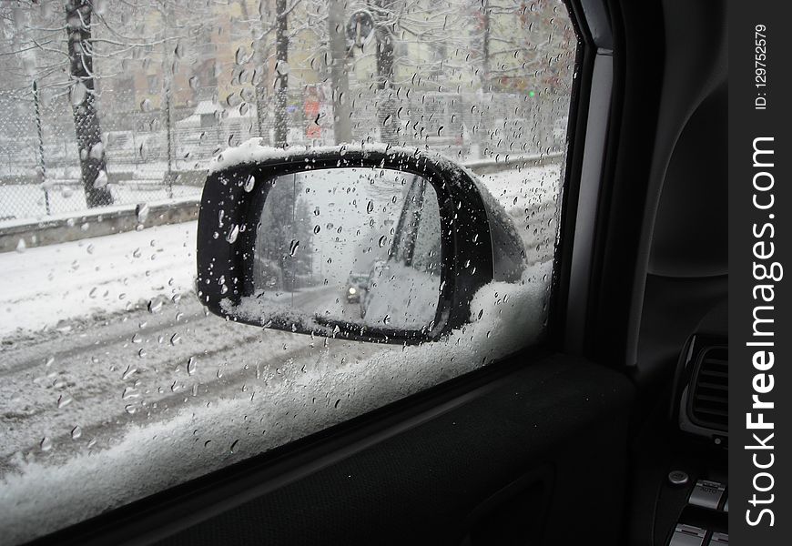 Snow, Car, Motor Vehicle, Winter