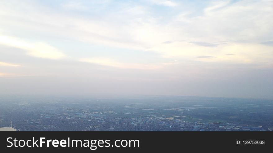Sky, Horizon, Aerial Photography, Daytime