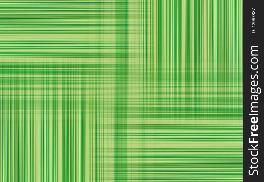 Seamless Background With Green Stripes