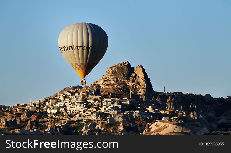 Hot Air Balloon, Hot Air Ballooning, Sky, Tourism