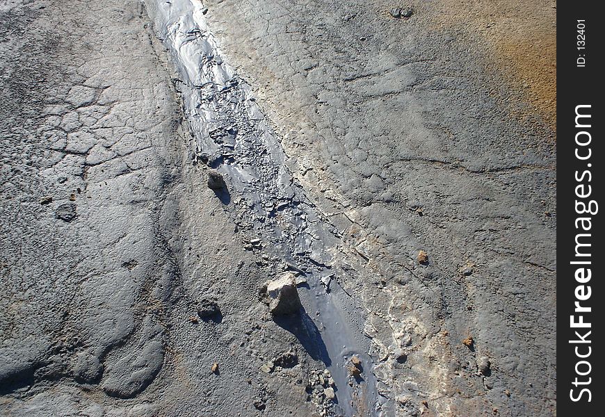 This photo is taken of the mud at a geothermal hot area in Iceland (sounds weird but is true). This photo is taken of the mud at a geothermal hot area in Iceland (sounds weird but is true)