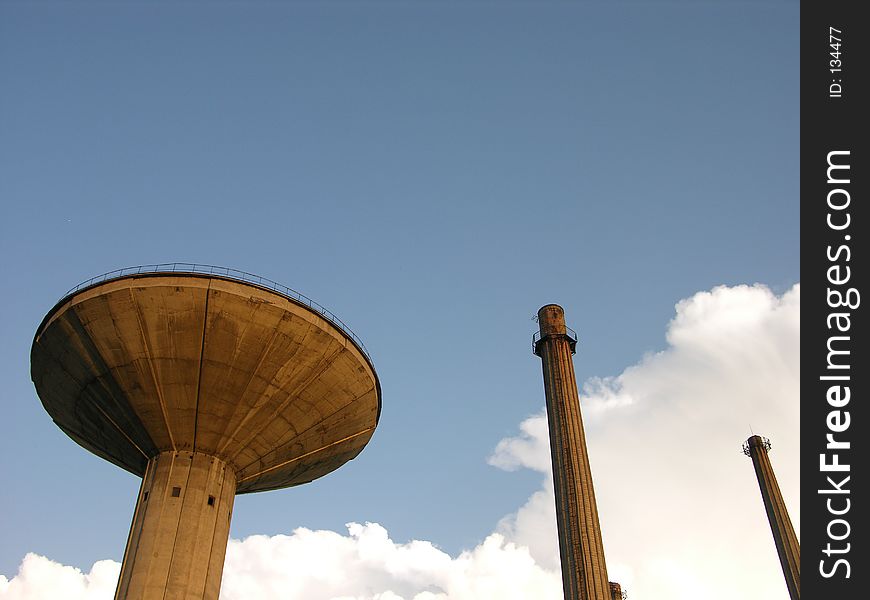 Towers And A Blue Sky