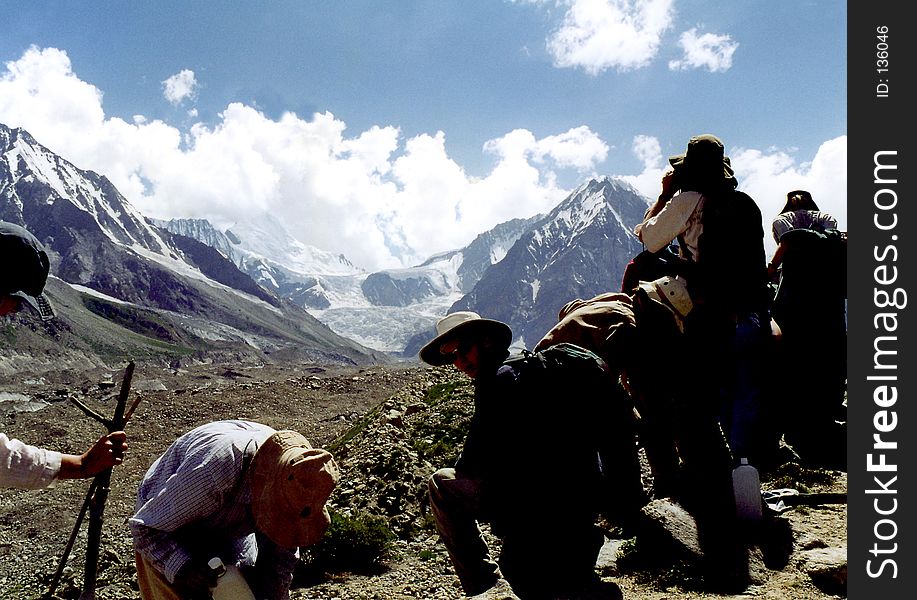Takjing A Break In The Himalayers