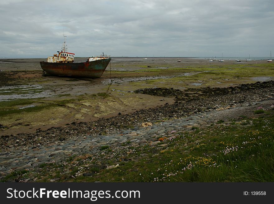 Shipwreack On Walney Island