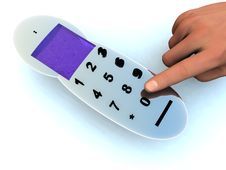 Mobile Phone 15 Royalty Free Stock Image