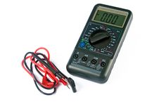 Isolated Multimeter Royalty Free Stock Photo