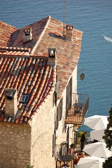 Eze 17 - Roofs Royalty Free Stock Photo Eze 17 - Roofs Royalty Free Stock Photo