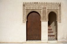 Doorway And Islamic Detail Stock Image Doorway And Islamic Detail Stock Image