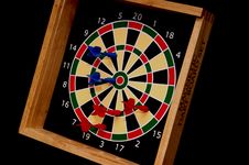 Kid S Magnetic Dart Board Stock Photo Kid S Magnetic Dart Board Stock Photo