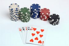 Poker Royalty Free Stock Photo