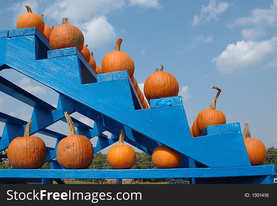 Pumpkin Stairs