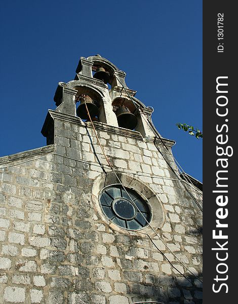 A church on Kolocep Island, dating from the 14 century. A church on Kolocep Island, dating from the 14 century