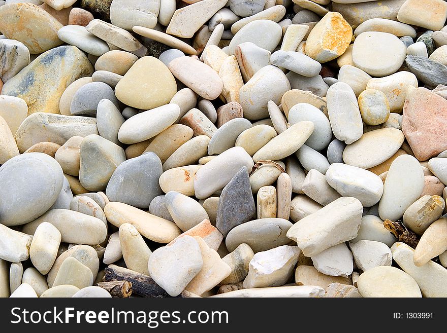 Many small pebbles on beach in Montana de Oro State Park. Many small pebbles on beach in Montana de Oro State Park.