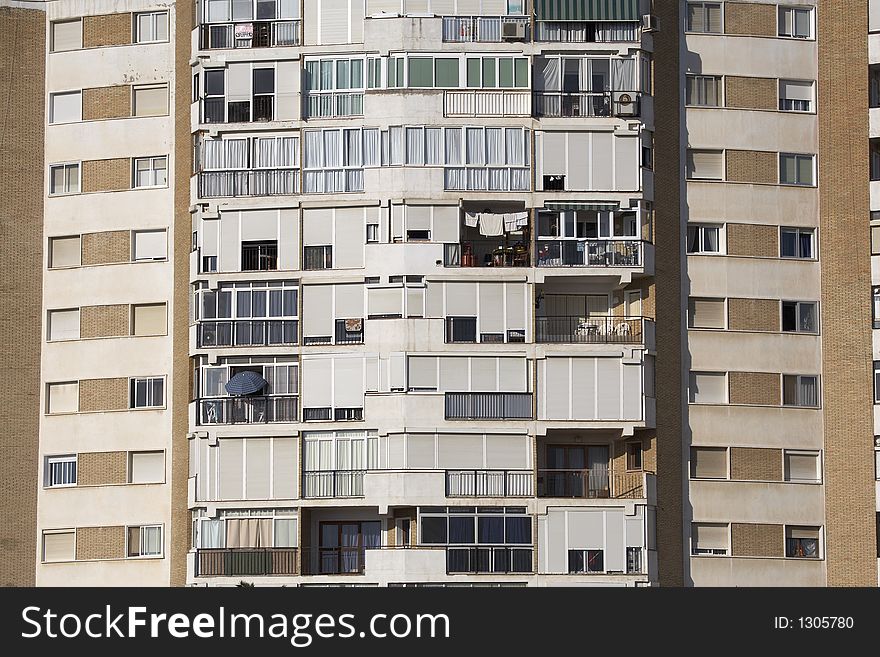 Residential tower block