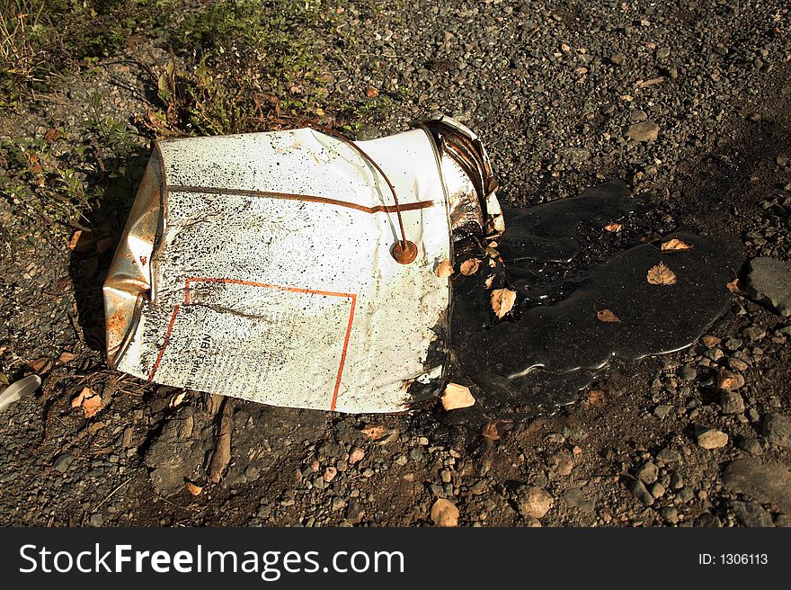 Bucket Of Pollution