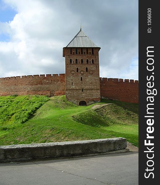 Fortress of velikiy novgorod (landmarks great ). Fortress of velikiy novgorod (landmarks great )