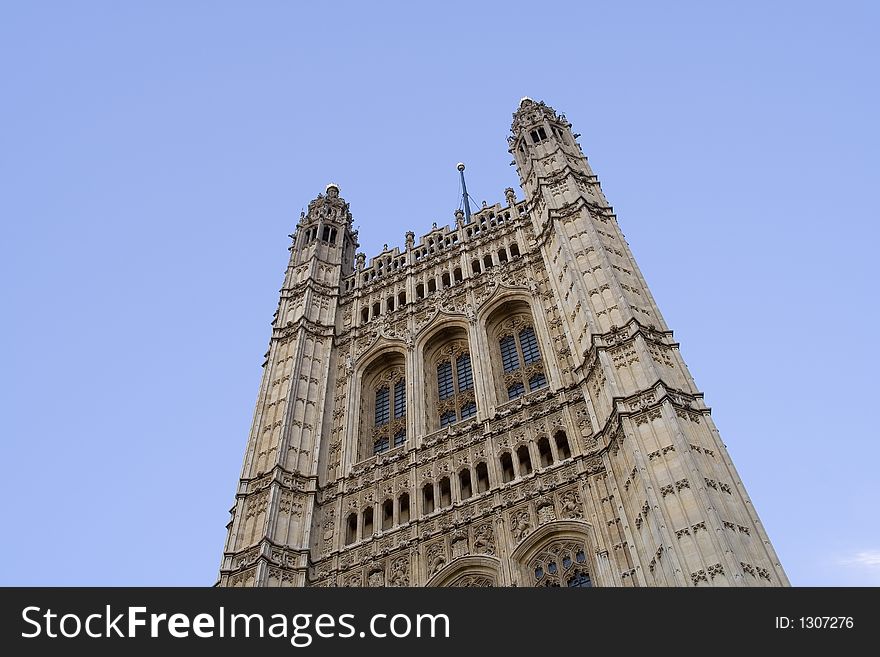 Low Angle View of the House Of Parliament. Low Angle View of the House Of Parliament