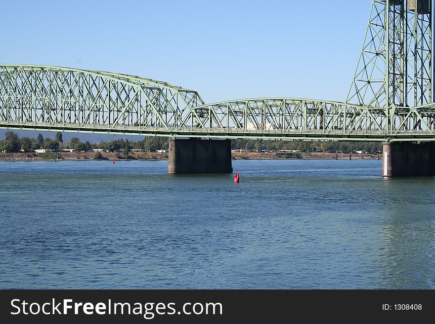Bridge over Columbia River