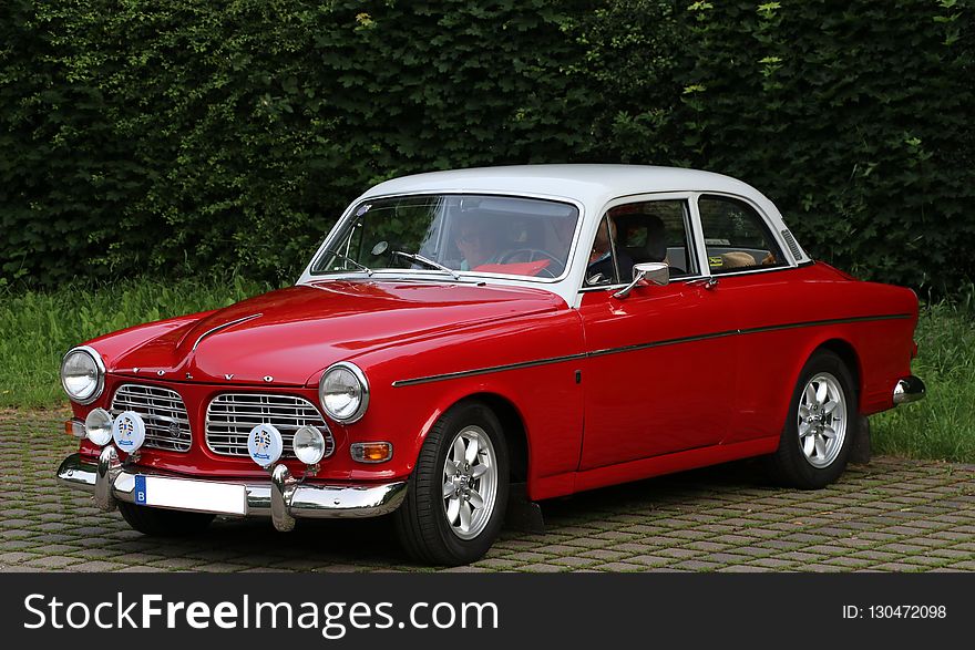 Car, Volvo Amazon, Motor Vehicle, Classic Car