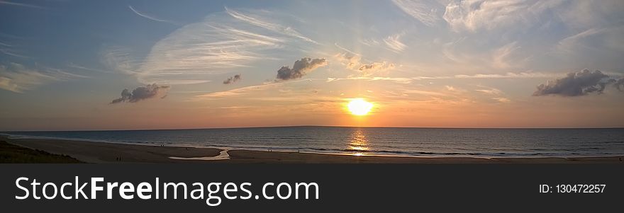 Sky, Sea, Horizon, Body Of Water