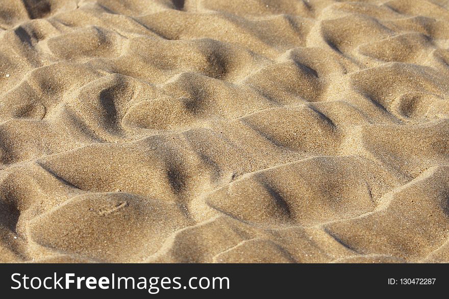 Sand, Material, Geology, Pattern